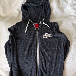 Nike Charcoal Full-Zip Hoodie